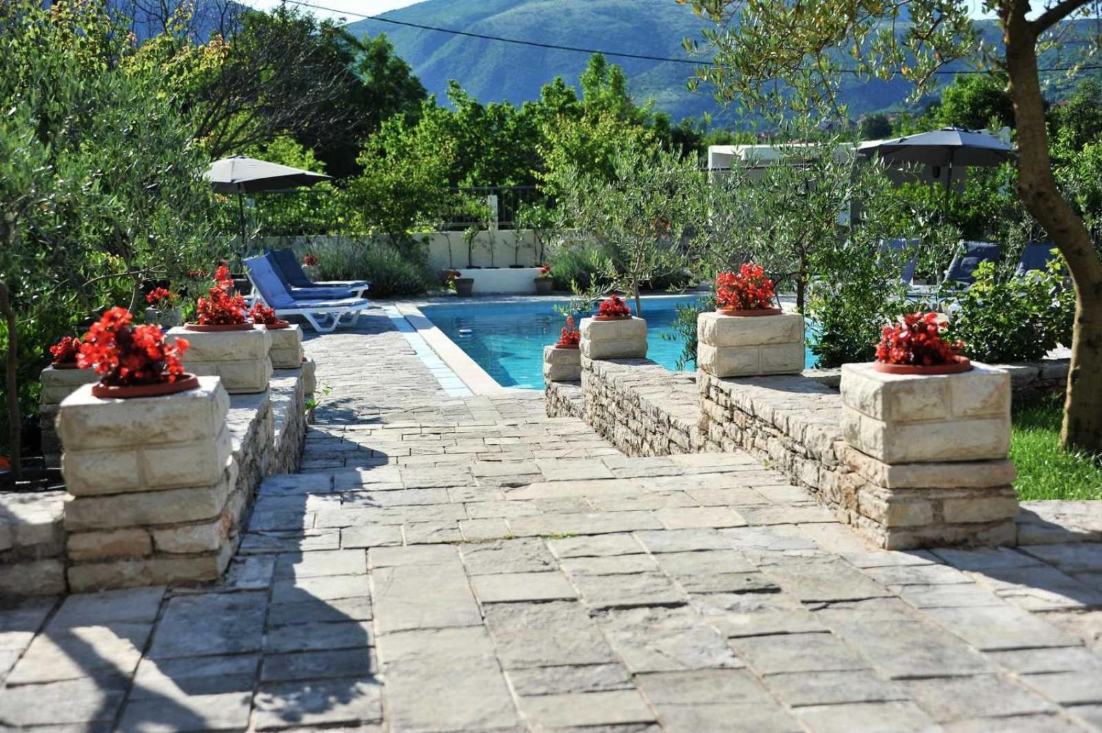 Ferienwohnung Pool House Maslina Mostar Exterior foto