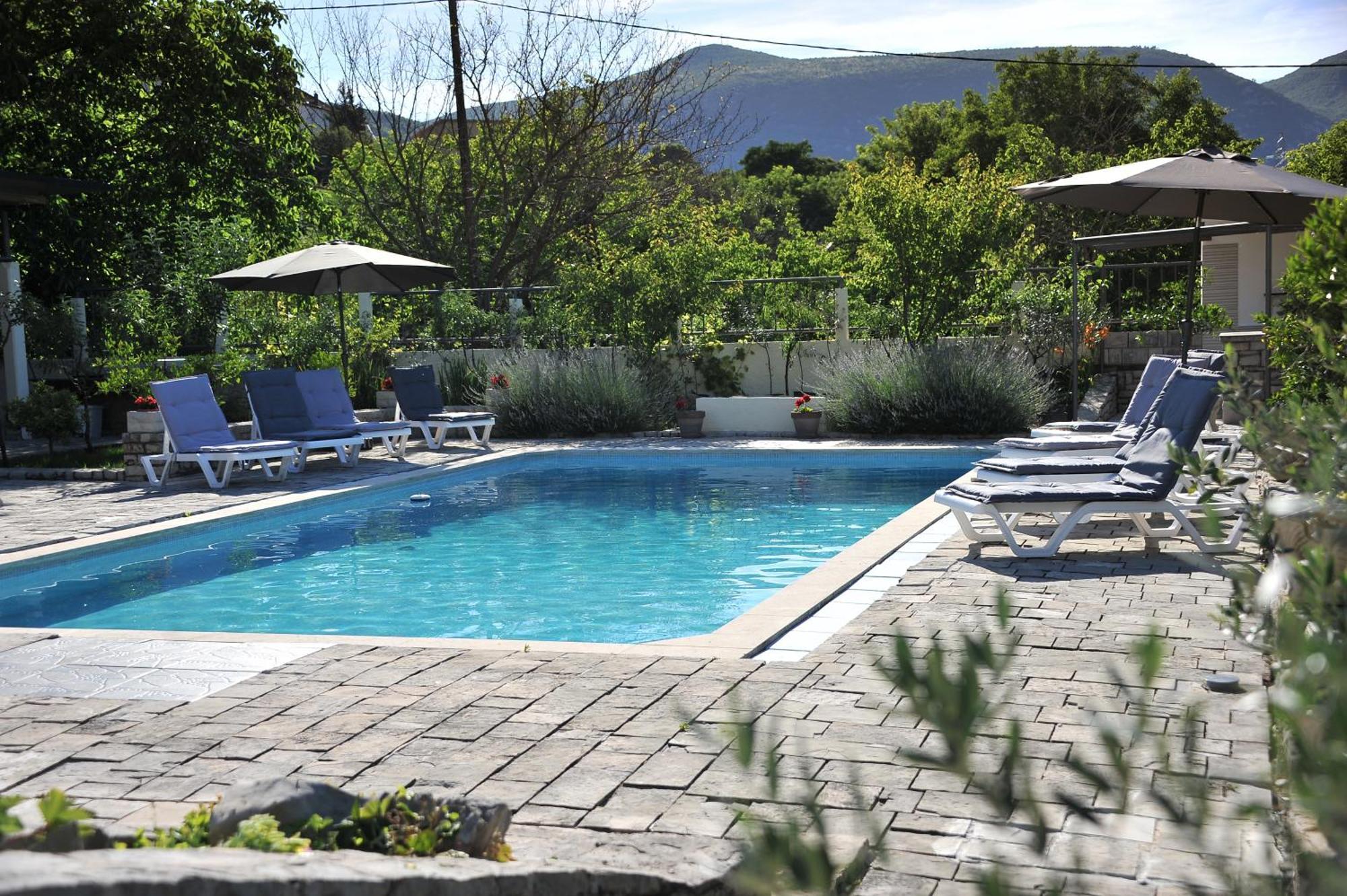 Ferienwohnung Pool House Maslina Mostar Exterior foto